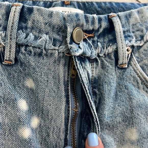 GOOD AMERICAN Acid Wash 90’s Style Jeans Size 6/28 - Picture 3 of 9